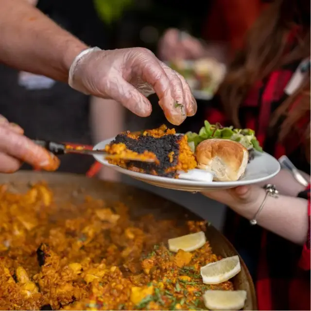 Paella catering